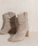 Mavis Western Style Bootie